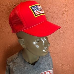 VINTAGE USA TRUCKER HAT